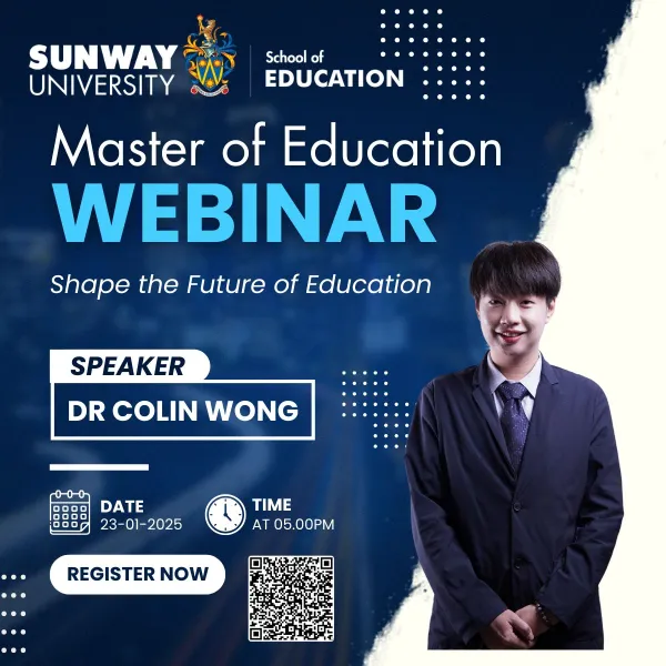 Master of Education Webinar: Shape the Future of Education