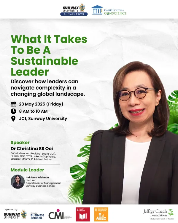 What it Takes to be a Sustainable Leader