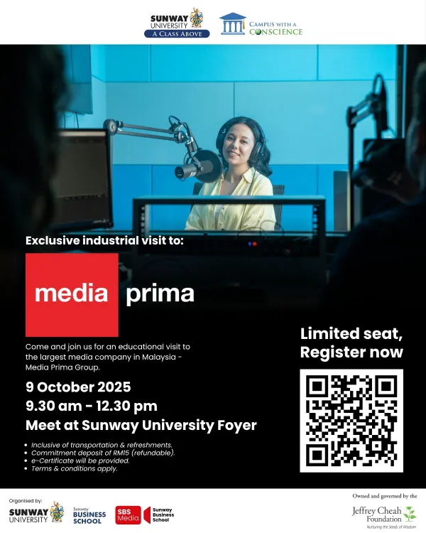 Exclusive Industrial Visit to Media Prima
