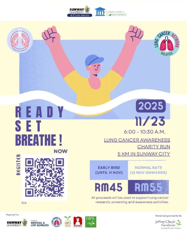 Ready, Set, Breathe: Lung Cancer Awareness Charity Run