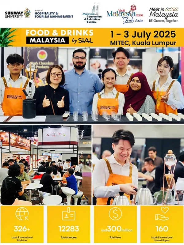 Coffee & Chocolate Gourmet Bar Partner at Food & Drinks Malaysia 2025