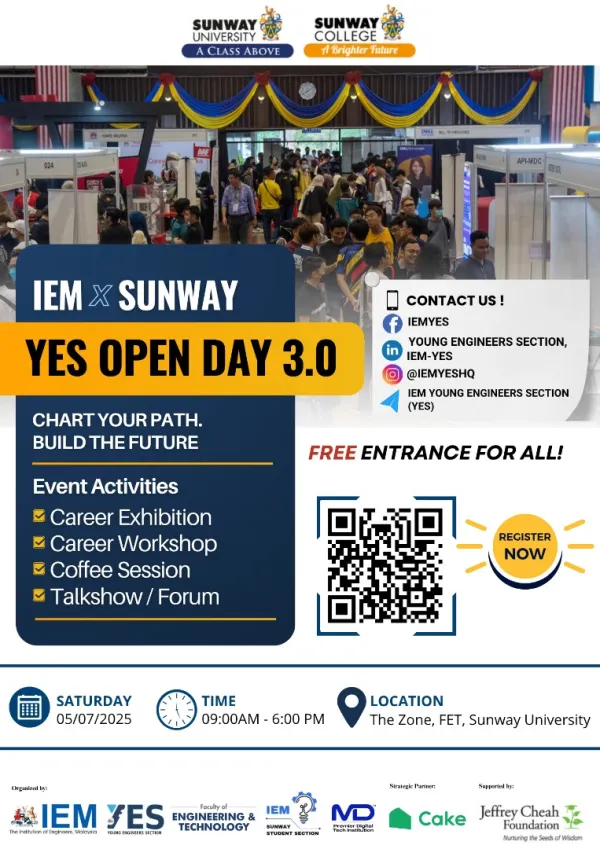 IEM x SUNWAY YES Open Day 3.0