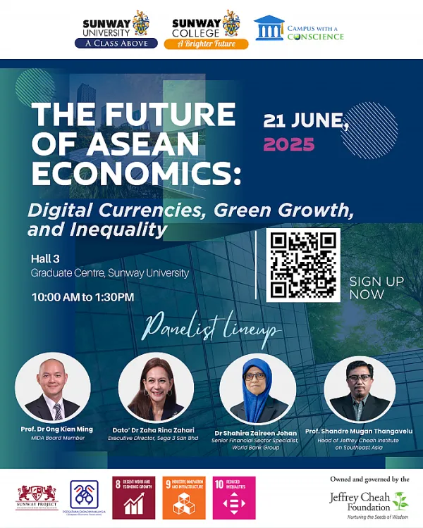 The Future of ASEAN Economics: Digital Currencies, Green Growth, and Inequality