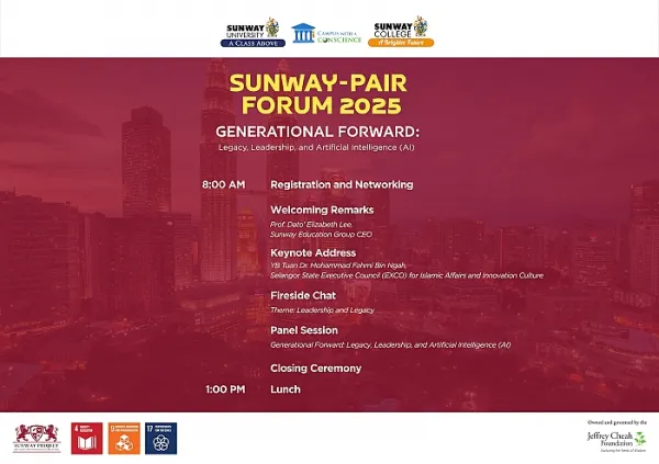 SUNWAY-PAIR Forum 2025