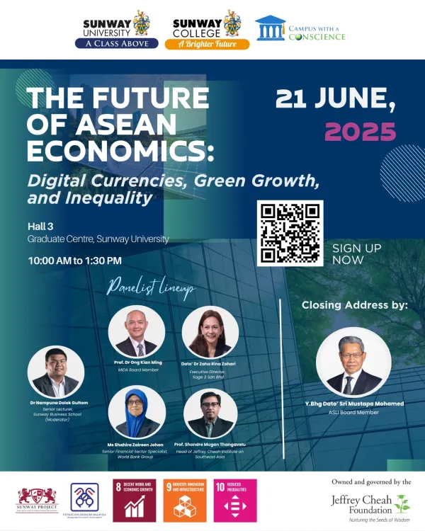 The Future of ASEAN Economics: Digital Currencies, Green Growth, and Inequality