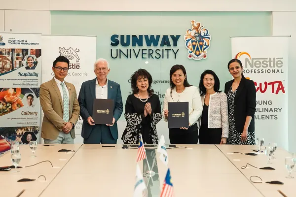 Sunway University x Nestlé Professional Malaysia: Memorandum of Understanding (MoU)