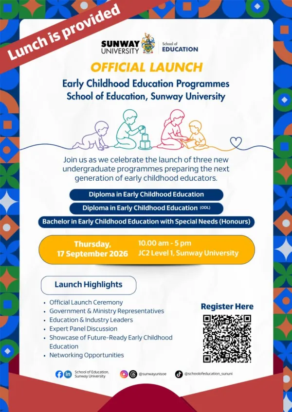 Official Launch Undergraduate Programmes in Early Childhood Education