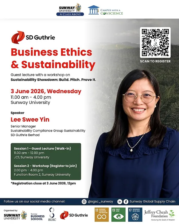 Business Ethics & Sustainability with SD Guthrie