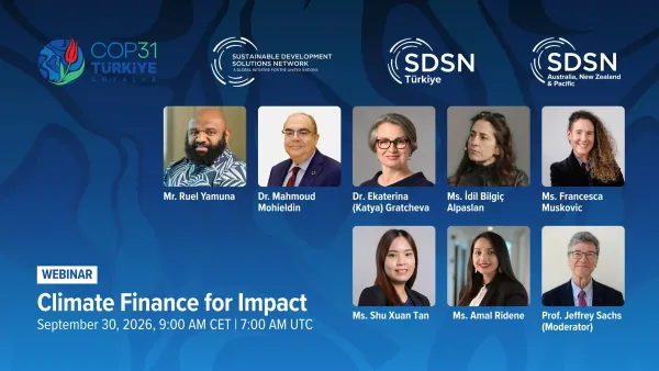 Climate Finance for Impact