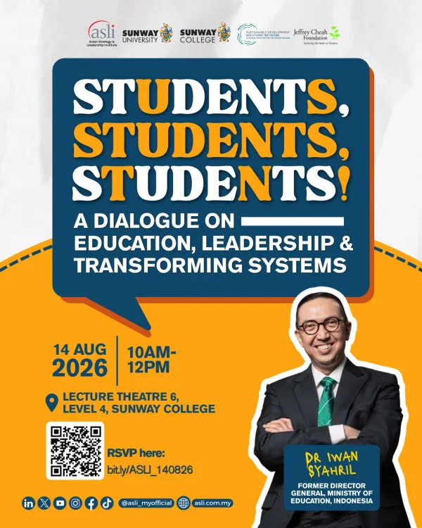 Students, Students, Students! A Dialogue on Education, Leadership and Transforming Systems