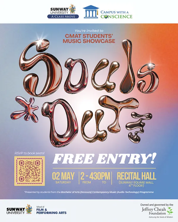 Souls Out: CMAT Students' Music Showcase
