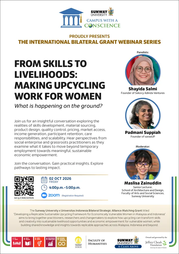 From Skills to Livelihoods: Making Upcycling Work for Women