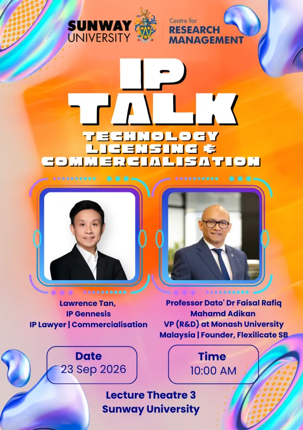 Intellectual Property Talk - Technology Licensing & Commercialisation