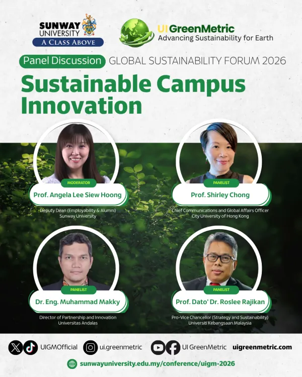 UI GreenMetric Global Sustainability Forum 2026
