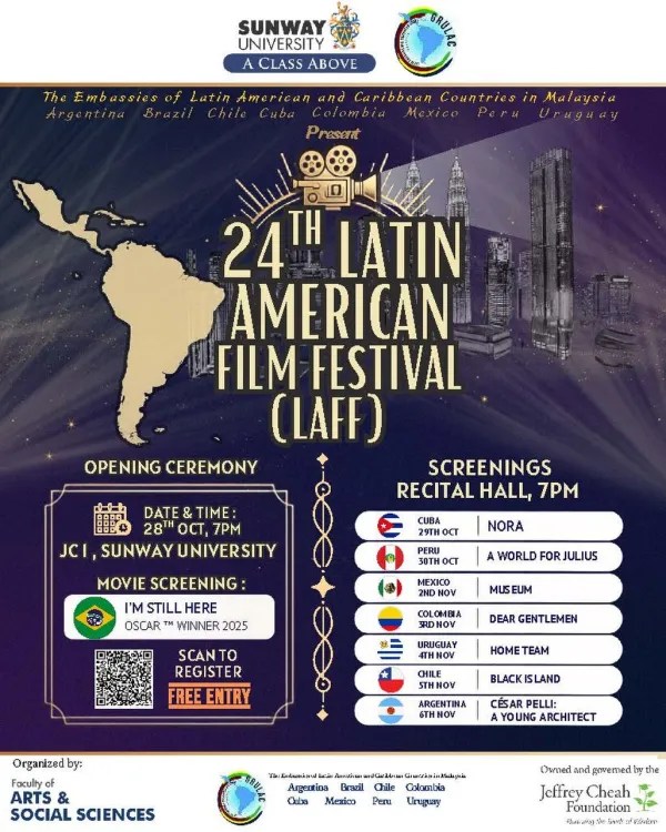 The 24th Latin American Film Festival (LAFF) 2026