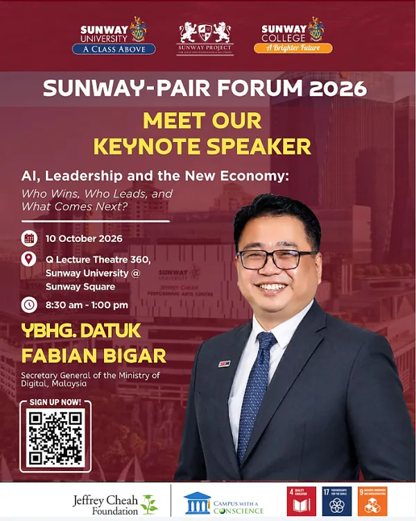 Sunway-PAIR Forum 2026