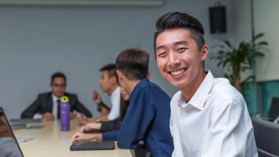 Sunway Business School Student Smiling