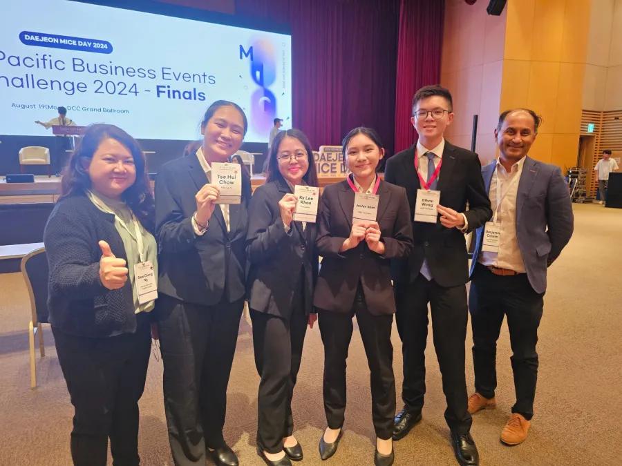 BSc (Hons) International Hospitality Management Students Win 1st Prize at Asia Pacific Business Events Youth Challenge 2024