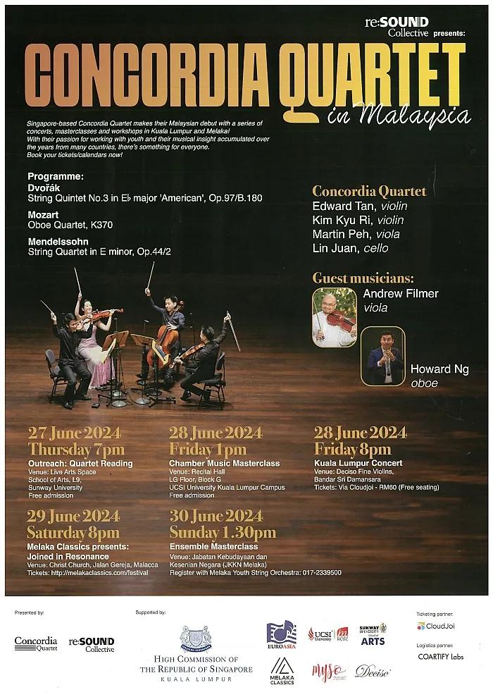 Concordia Quartet Outreach Event