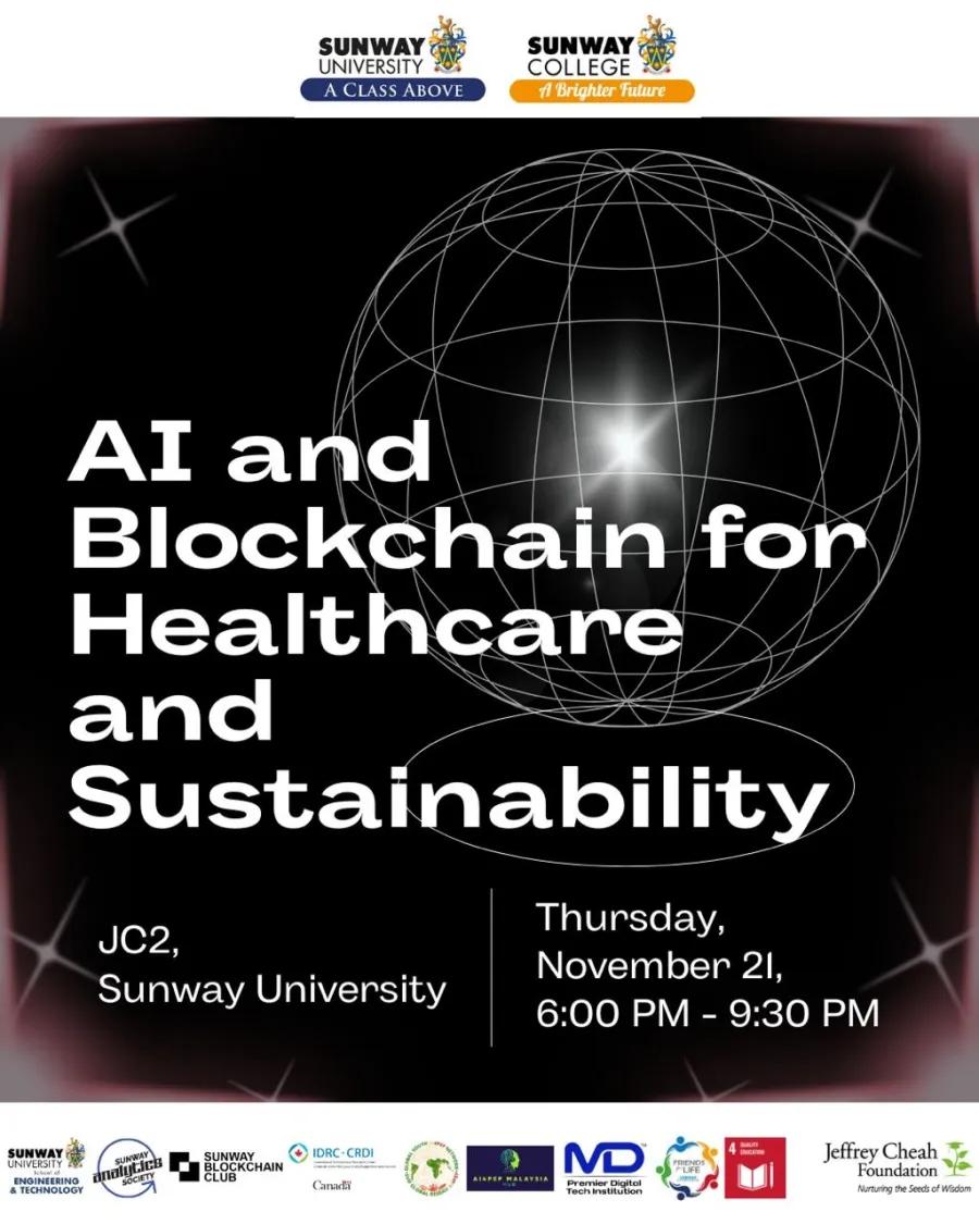 AI &amp; Blockchain for Healthcare and Sustainability