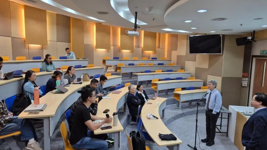 Prof. Jeffrey Sachs Shares Insights with Sustainable Development Students at Sunway