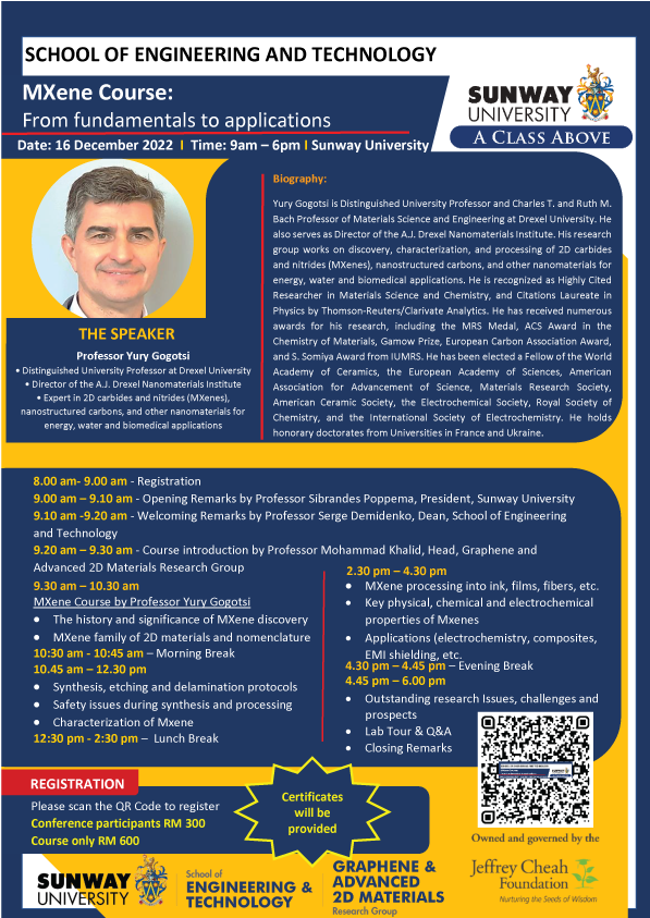 mxene course brochure