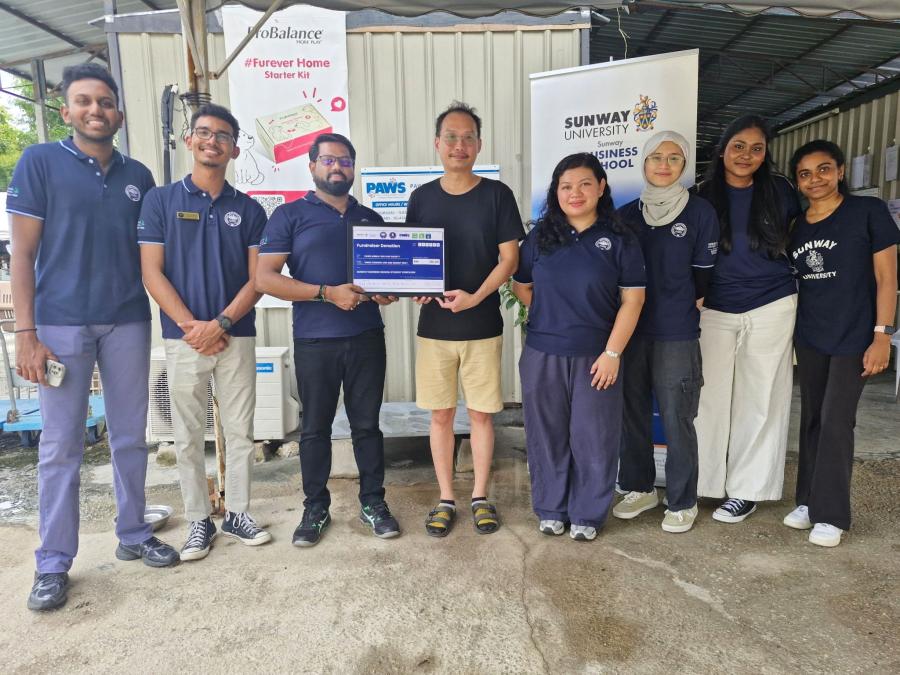 SBSSC Organises Fundraiser in Support of PAWS