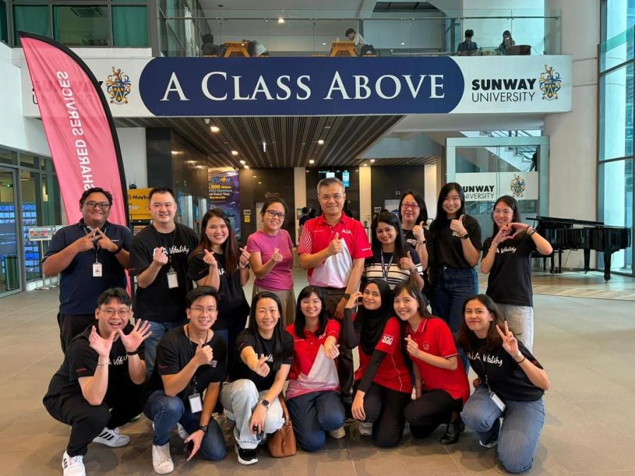 AIA Shared Services Brings Run2Campus to Sunway University