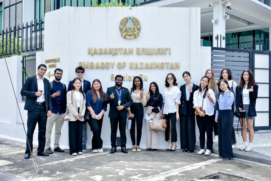 SBS Embassy Series: Visit to the Embassy of the Republic of Kazakhstan