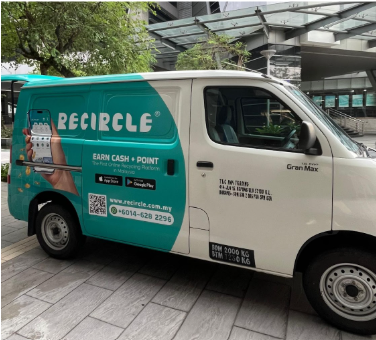 Look out for the Recircle Van