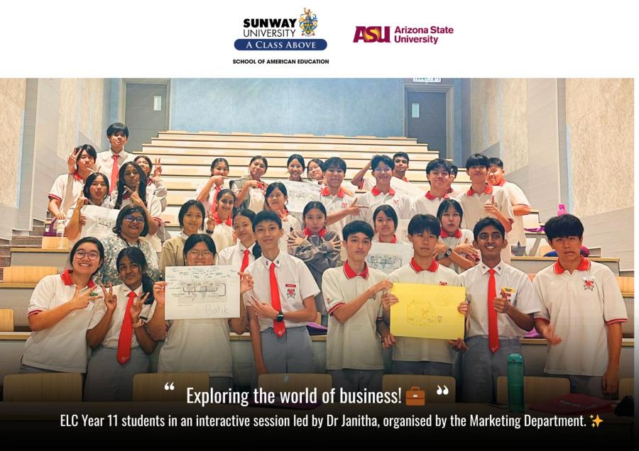 Inspiring Future Engineers &amp; Business Leaders at Sunway University!