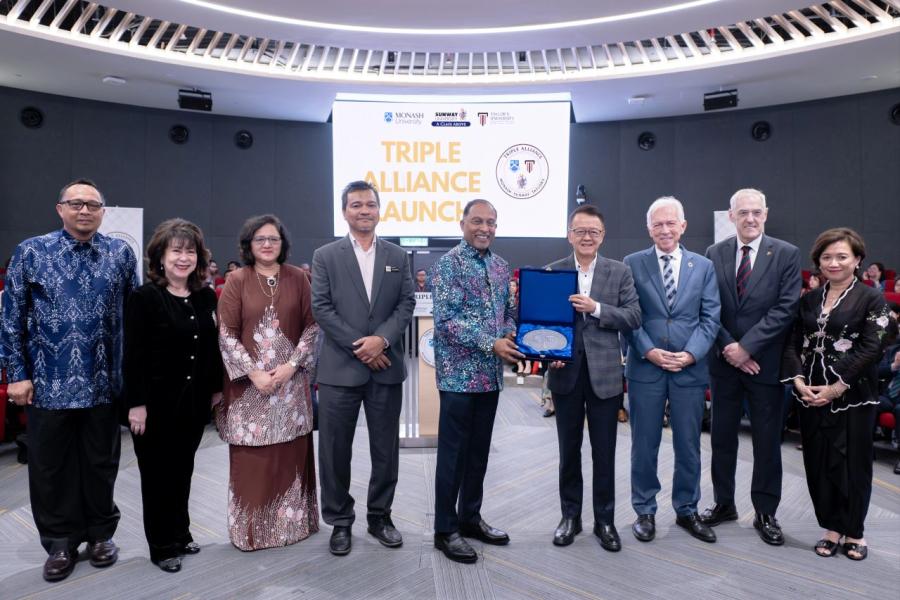Sunway University Enters Landmark Triple Alliance Partnership