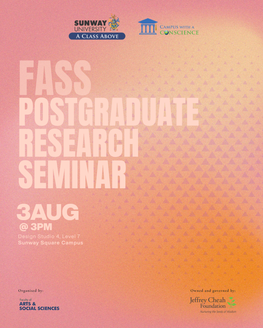 FASS Postgraduate Research Seminar Poster