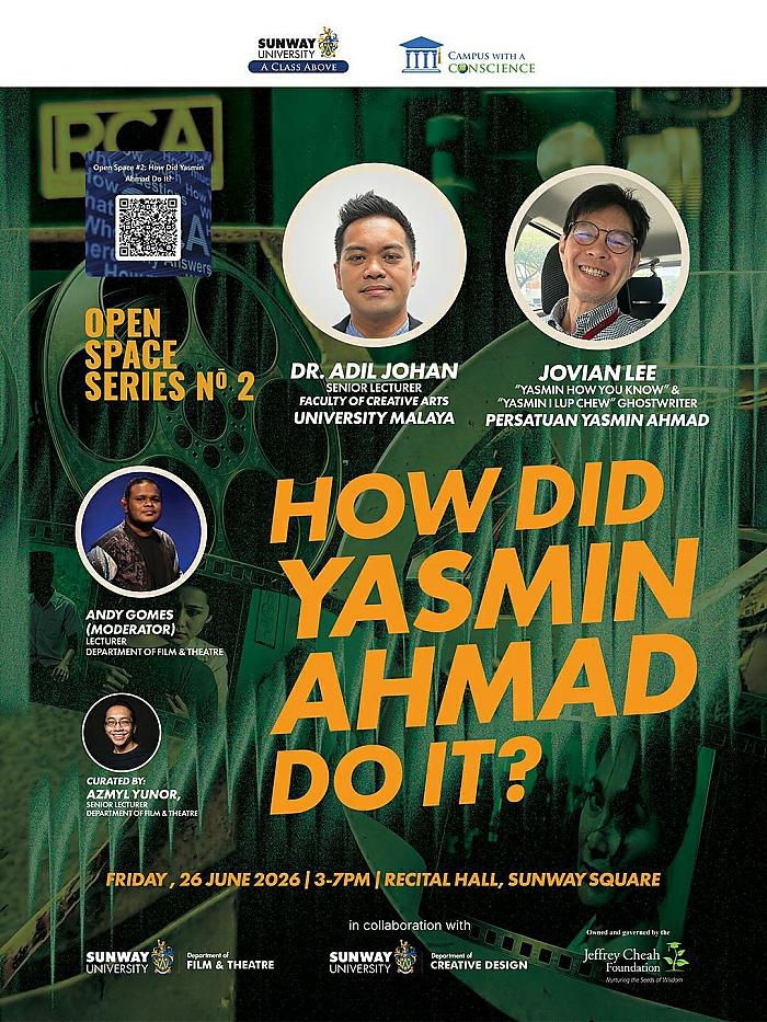 Open Space #2: How Did Yasmin Ahmad Do It?
