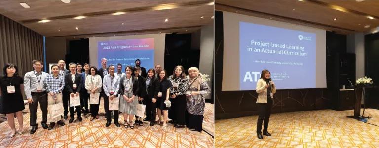 Ms Ann from the School of Mathematical Sciences Joins the Society of Actuaries Asia-Pacific Actuarial Teaching Conference in Bangkok
