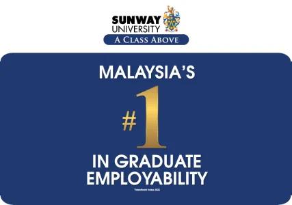 Sunway University #1 in Graduate Employability