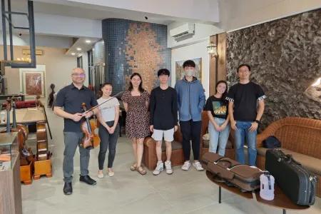 Students Explore Art of Violin Making at Deciso Workshop