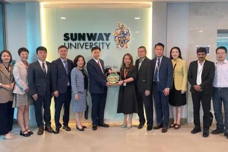 Building Bridges: Zhejiang Sci-Tech University's Inaugural Visit to Sunway University