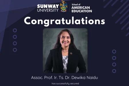 Congratulations to Assoc. Prof. Ir. Ts. Dr. Dewika