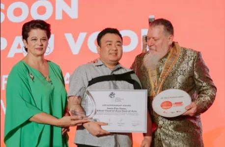 Chef Soon Pau Voon Recognised with Worldchefs Lifetime Achievement Award