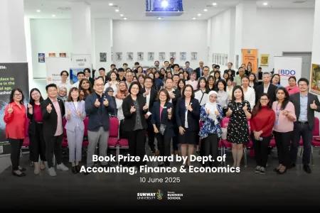 Book Prize Award by Dept. of Accounting, Finance &amp; Economics