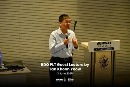 BDO PLT Guest Lecture by Tan Khoon Yeow