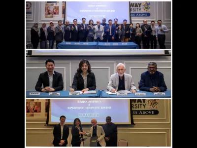 Sunway University and Supergenics Bhd. Forge Strategic Research Partnership