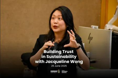 Building Trust in Sustainability with Jacqueline Wong