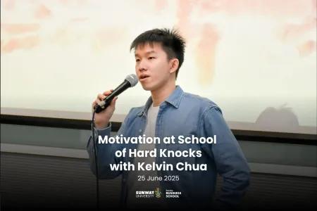 Career Talk: Motivation at the School of Hard Knocks with Kelvin Chua