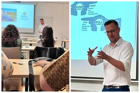 Prof. Balazs Venkovits Shares Insights on U.S. Immigration History at Sunway University