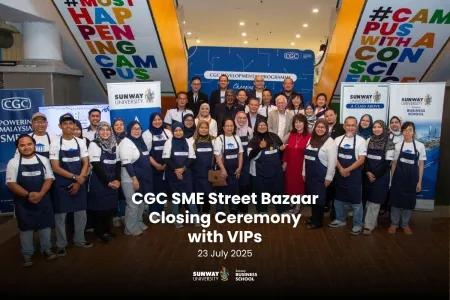 CGC SME Street Bazaar Closing Ceremony with VIPs