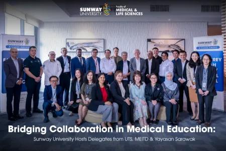 Courtesy Visit from UTS, MEITD &amp; Yayasan Sarawak to Sunway University