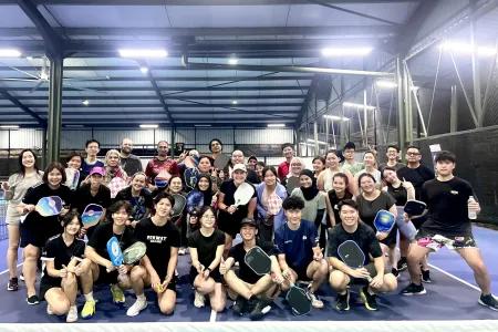 Staff Pickleball Play