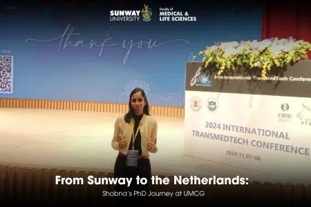 From Sunway to the Netherlands: Shobna Thuraisingam’s Research Journey